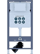 Комплект унитаза с инсталляцией Aquatek Set Aquatek Гелиос INSP01 цвет Белый с сиденьем Микролифт-2