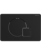 Комплект унитаза с инсталляцией Aquatek Set Aquatek Европа-069 4в1 цвет Белый с сиденьем Микролифт и клавишей смыва цвет Черный матовый-3