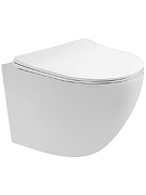 Комплект унитаза с инсталляцией Aquatek Set Aquatek Европа-INSP02 4в1 цвет Белый с сиденьем Микролифт и клавишей смыва цвет Белый-1