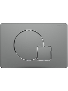 Комплект унитаза с инсталляцией Aquatek Set Aquatek Европа New-070 4в1 цвет Белый с сиденьем Микролифт и клавишей смыва цвет Оружейная сталь-3