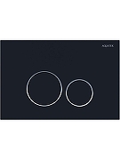 Комплект унитаза с инсталляцией Aquatek Set Aquatek Европа T KDI20 цвет Белый с сиденьем Микролифт и клавишей смыва цвет Черный матовый-3