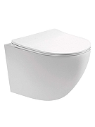 Комплект унитаза с инсталляцией Aquatek Set Aquatek Европа T-17-KKI2 цвет Белый с сиденьем Микролифт-1