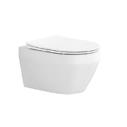 Комплект унитаза с инсталляцией Aquatek Set Aquatek Лея Т-016 4в1 цвет Белый с сиденьем Микролифт и клавишей смыва цвет Хром глянцевый-1