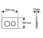 Комплект унитаза с инсталляцией Aquatek Set Aquatek МИЯ-020 4в1 цвет Белый с сиденьем Микролифт и клавишей смыва цвет Черный матовый-10
