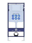 Комплект унитаза с инсталляцией Aquatek Set Aquatek Сириус цвет Белый с сиденьем Микролифт-2