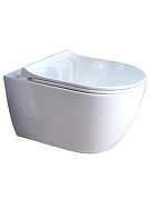 Комплект унитаза с инсталляцией Aquatek Set Aquatek Поларис-01-034 4в1 цвет Белый с сиденьем Микролифт и клавишей смыва цвет Оружейная сталь-1