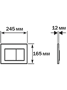 Комплект унитаза с инсталляцией Aquatek Set Классик cm-INS23-009 4в1 цвет Белый с сиденьем Микролифт и клавишей смыва цвет Белый-7