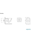 Комплект унитаза с инсталляцией Aquatek Set Aquatek Сириус PNN-02 4в1 цвет Белый с сиденьем Микролифт и клавишей смыва цвет Хром глянцевый-5