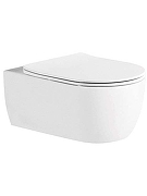 Комплект унитаза с инсталляцией Aquatek Set Европа New-INS23-009 4в1 цвет Белый с сиденьем Микролифт и клавишей смыва цвет Белый-1