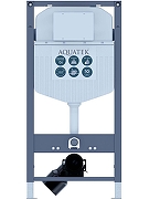 Комплект унитаза с инсталляцией Aquatek Set Европа New-INS23-009 4в1 цвет Белый с сиденьем Микролифт и клавишей смыва цвет Белый-2