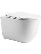 Комплект унитаза с инсталляцией Aquatek Set Классик cm-INS17-016 4в1 цвет Белый с сиденьем Микролифт и клавишей смыва цвет Хром глянцевый-1