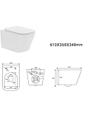 Комплект унитаза с инсталляцией Aquatek Set Либра T-010/KKI16 цвет Белый с сиденьем Микролифт и клавишей смыва цвет Хром глянцевый-6