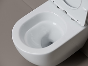 Унитаз Ceramicanova Mia CN1805T подвесной цвет Белый с сиденьем Микролифт-6