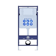 Комплект унитаза с инсталляцией Aquatek Set Aquatek Европа cm T цвет Белый с сиденьем Микролифт-2