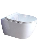 Комплект унитаза с инсталляцией Aquatek Set Aquatek Поларис-01-013 4в1 цвет Белый с сиденьем Микролифт и клавишей смыва цвет Белый-1