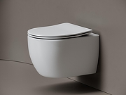 Унитаз Ceramicanova Play CN3001T подвесной цвет Белый с сиденьем Микролифт-1