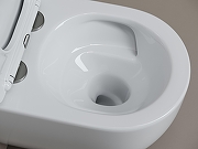 Унитаз Ceramicanova Play CN3001T подвесной цвет Белый с сиденьем Микролифт-4