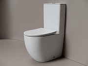 Унитаз компакт Ceramicanova Mia CN1801T цвет Белый с бачком и сиденьем Микролифт-1
