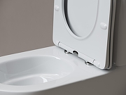 Унитаз компакт Ceramicanova Mia CN1801T цвет Белый с бачком и сиденьем Микролифт-7