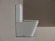 Унитаз компакт Ceramicanova Cubic CN1803T цвет Белый с бачком и сиденьем Микролифт-3