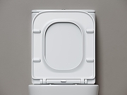 Унитаз компакт Ceramicanova Cubic CN1803T цвет Белый с бачком и сиденьем Микролифт-8