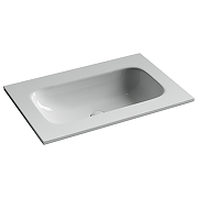 Раковина встраиваемая сверху Ceramicanova Grace 70 CN7031wx цвет Белый