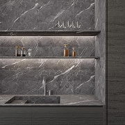 Керамогранит Arcadia Ceramica Esperia Grigio CR6001-A серый карвинг 60х60 см-14