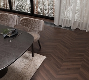 Керамогранит Creanza Scarlet Wood Cherry CH-RT07 коричневый матовый 8х45 см-4