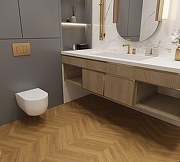 Керамогранит Creanza Scarlet Wood Hony CH-RT09 серый матовый 8х45 см-4