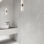 Керамогранит Creanza Bolivia Ice Decor CZ-CR02-D светло-серый карвинг 80х160 см-6