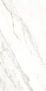 Керамогранит Creanza Enfold Statuario CZ-GL03-B белый матовый с глянцевым эффектом 80х160 см