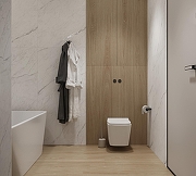 Керамогранит Creanza Montesa White CZ-GL07-B белый матовый с глянцевым эффектом 80х160 см-8