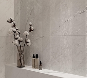 Керамогранит Creanza Montesa White Decor CZ-GL07-D белый матовый с глянцевым эффектом 80х160 см-8