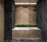 Керамогранит Arcadia Ceramica Rockwood Beige RT7011-P бежевый матовый с 3D-эффектом 60х120 см-8