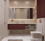 Керамогранит Arcadia Ceramica Rockwood Crema RT7012-P бежевый матовый с 3D-эффектом 60х120 см-7