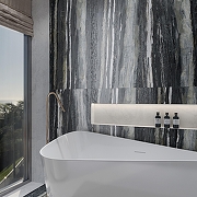 Керамогранит Creanza Brazzilian Black SH1002-G темно-серый матовый с 3D-глазурью 60х120 см-6