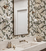 Керамогранит Creanza Corten Grey Decor SH1004-D бежевый матовый с 3D-глазурью 60х120 см-5