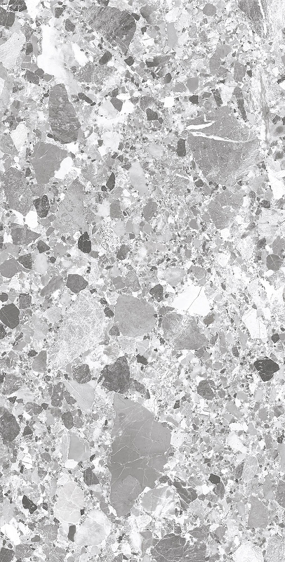 Керамогранит Creanza Terragona Silver SL1004-A серый матовый с микрогранулами 