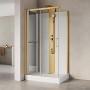 Душевая кабина Black&White G8708G 110x80 8708000G с гидромассажем-1