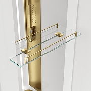 Душевая кабина Black&White G8708G 110x80 8708000G с гидромассажем-3