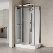 Душевая кабина Black&White G8708N 110x80 8708000N с гидромассажем-1