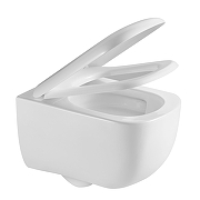 Унитаз Black&White W-610 610W00 подвесной с сиденьем Микролифт-4