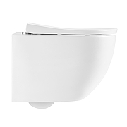 Унитаз Black&White W-650 650W00 подвесной с сиденьем Микролифт-1