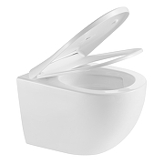 Унитаз Black&White W-650 650W00 подвесной с сиденьем Микролифт-3