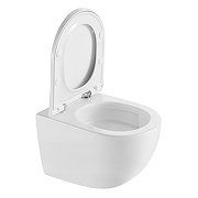 Унитаз Black&White W-650 650W00 подвесной с сиденьем Микролифт-4