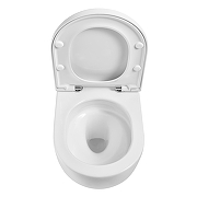 Унитаз Black&White W-650 650W00 подвесной с сиденьем Микролифт-5