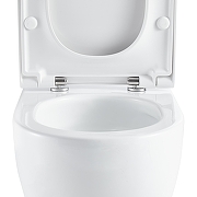 Унитаз Black&White W-650 650W00 подвесной с сиденьем Микролифт-6