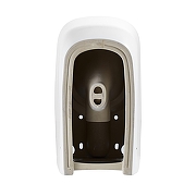 Унитаз компакт Black&White W-6610 6610W с бачком и сиденьем Микролифт-10