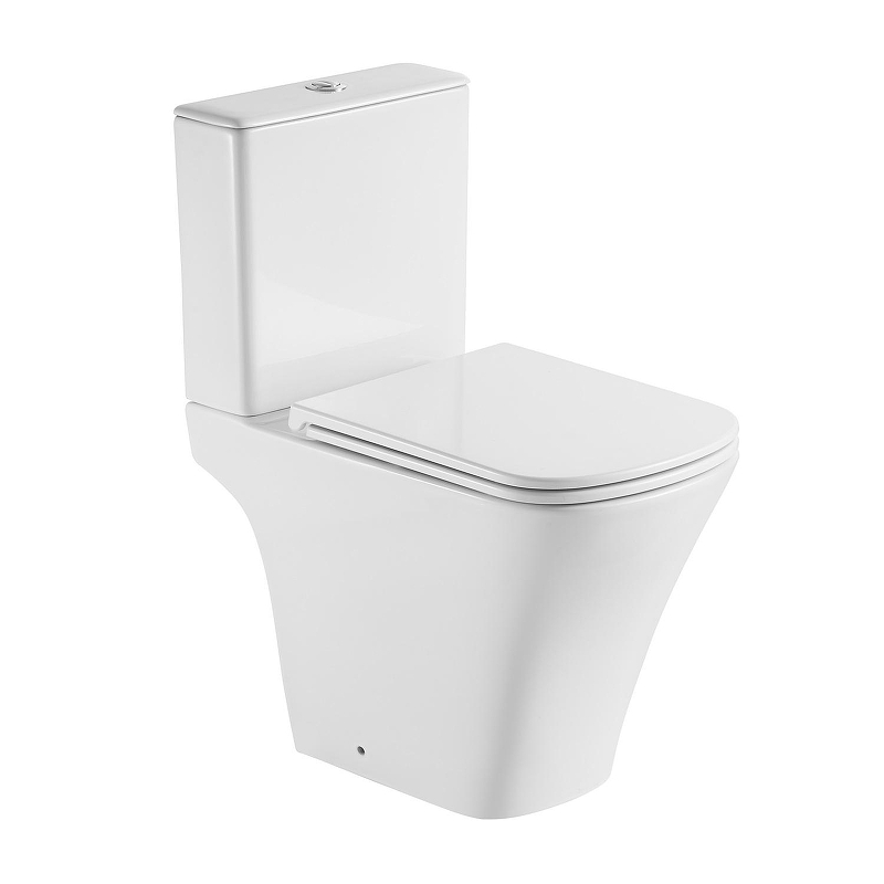 Унитаз компакт Black&White W-6620 6620W 