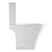 Унитаз компакт Black&White W-6620 6620W с бачком и сиденьем Микролифт-8